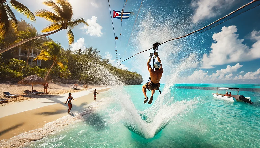 🚨 NOUVELLE ATTRACTION À VARADERO : UNE TYROLIENNE 🚨
